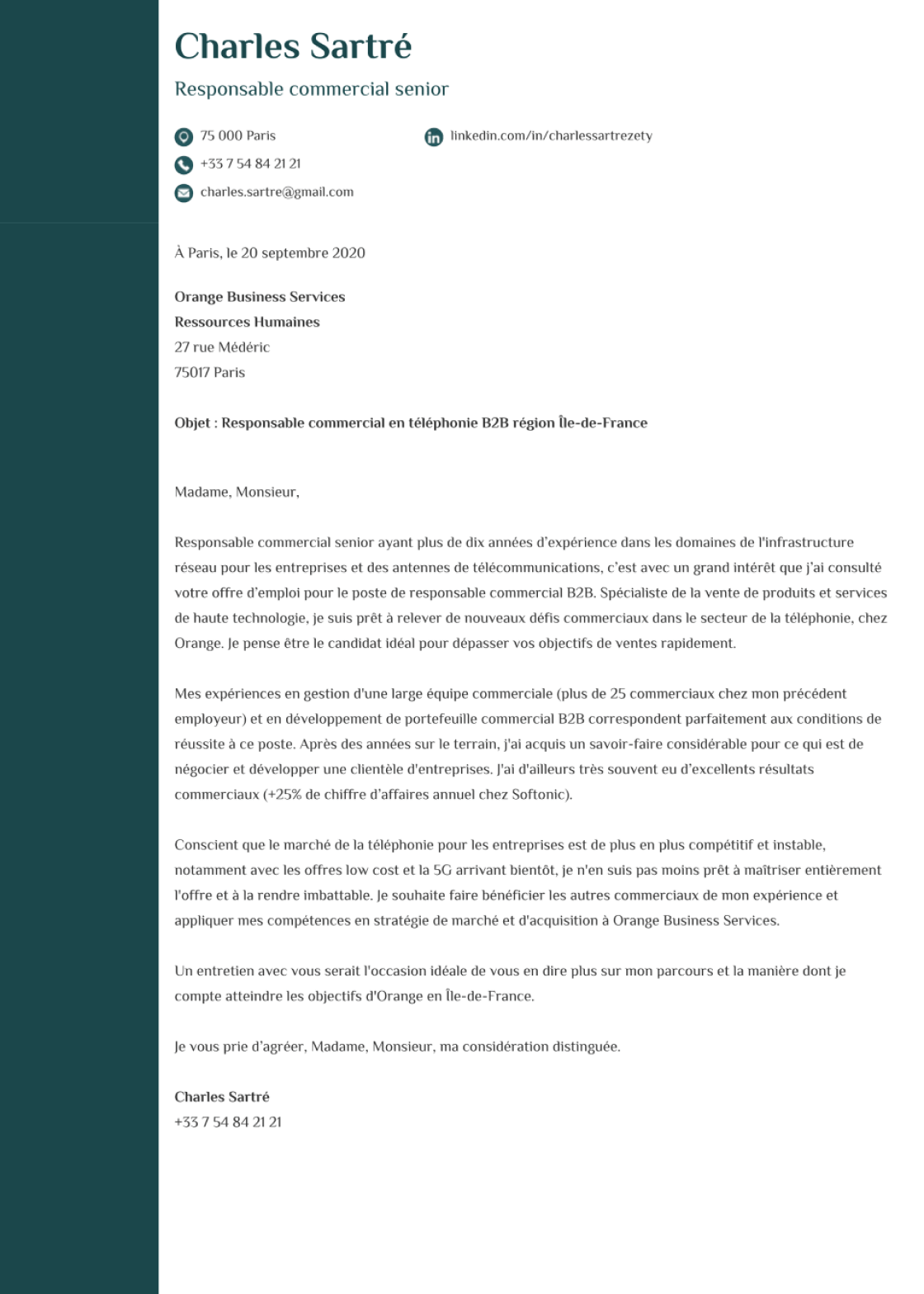 Modèle CL