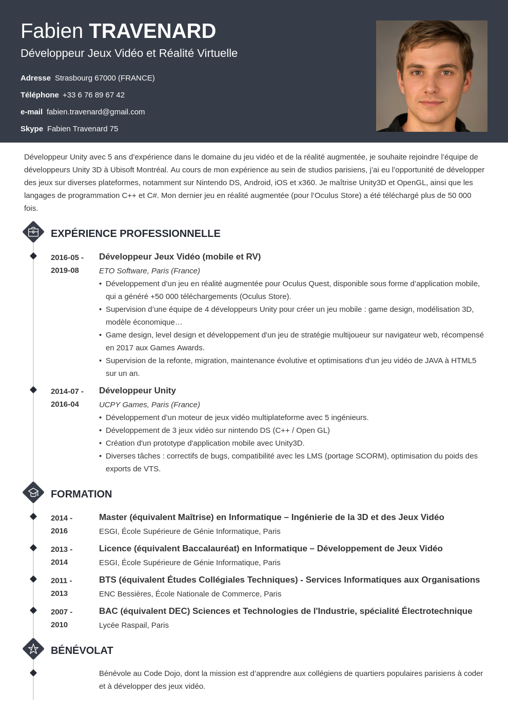 CV Canadien Design