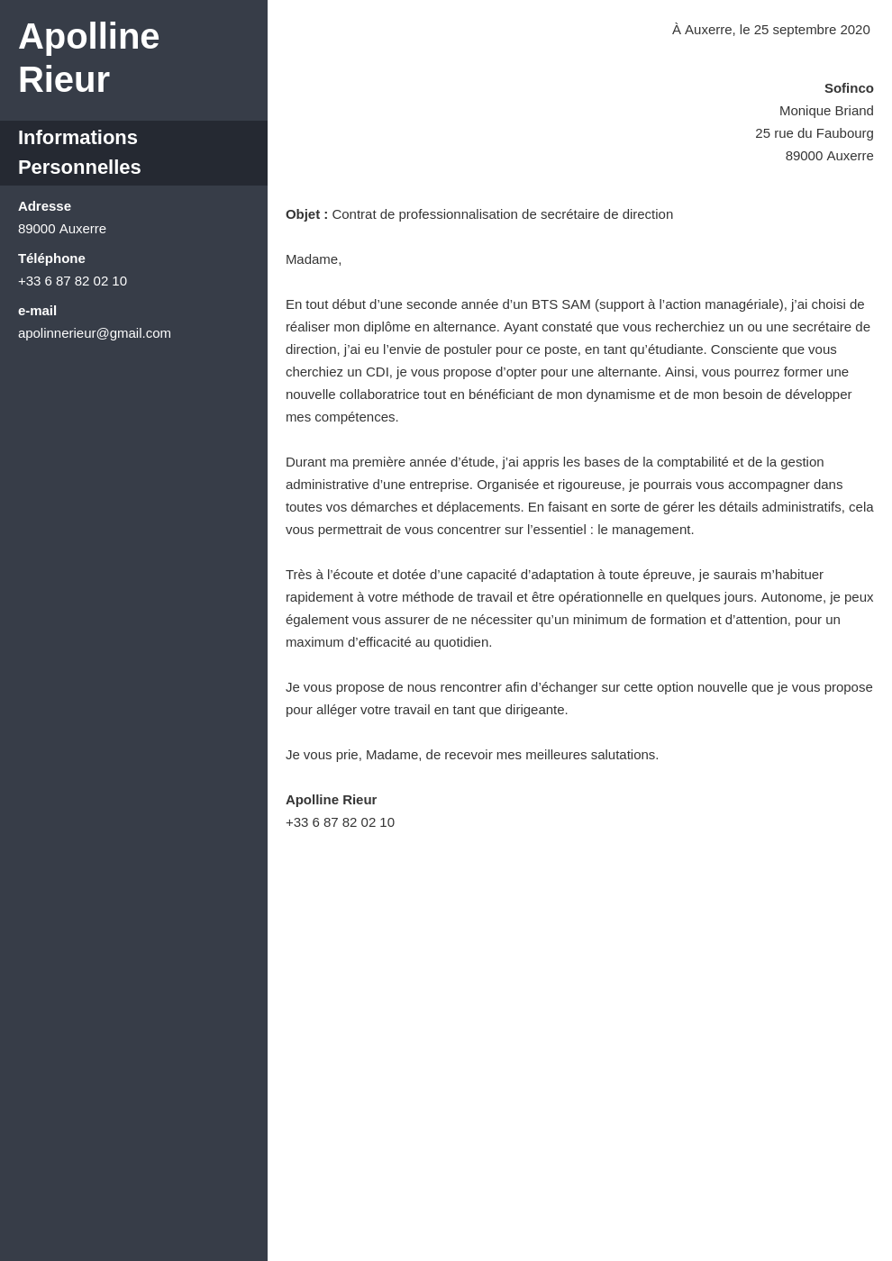 Phrases De Conclusion Lettre De Motivation  Lettre de Motivation Spontanee