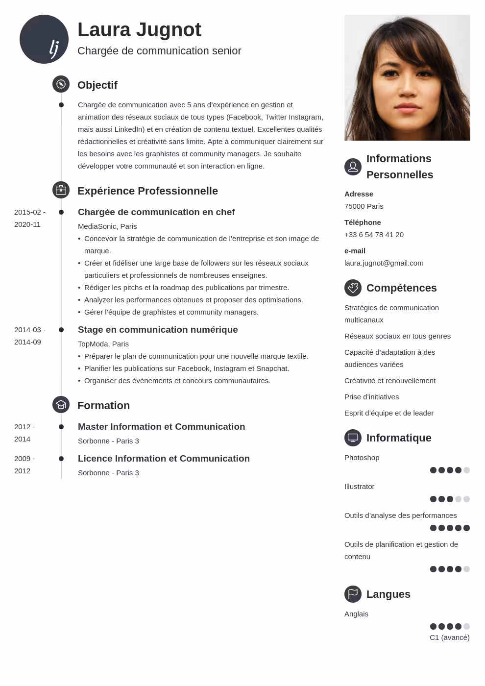 Exemple Mise En Page Cv Conseils De Mise En Page Pour Votre CV Avec Exemple Mise En Page Cv Conseils De Mise En Page Pour Votre CV Avec