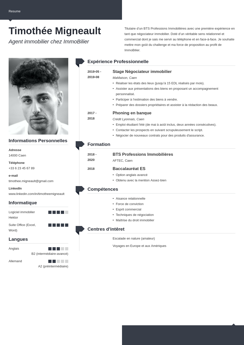 Modèles de CV professionnel à remplir et personnaliser