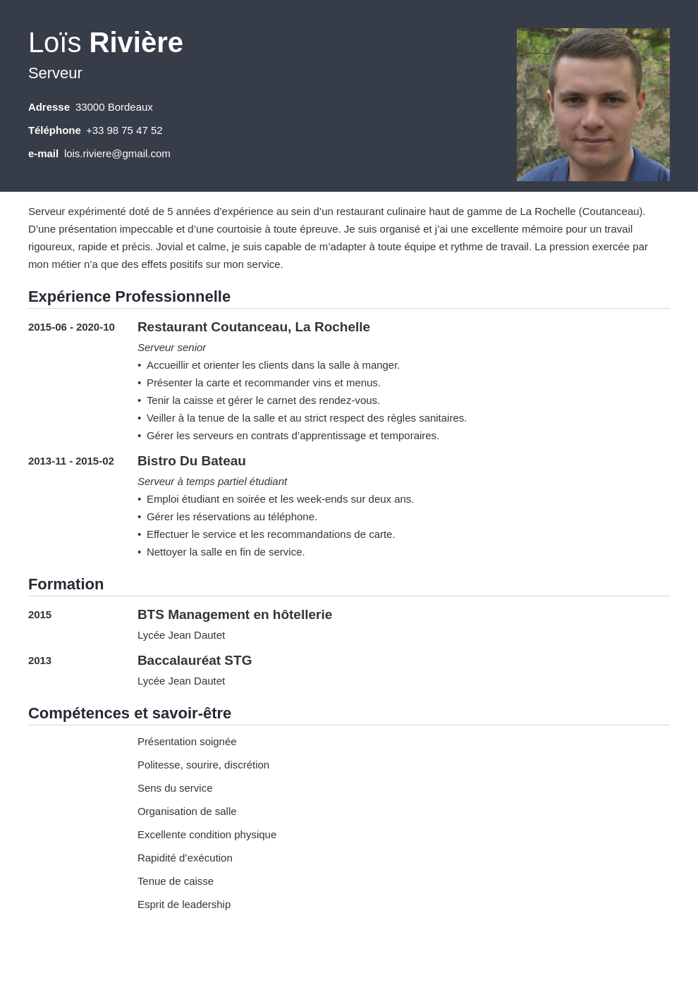 Phrase D Accroche Cv Lettre 234