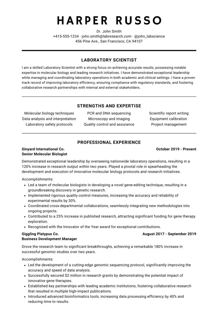 canva cv