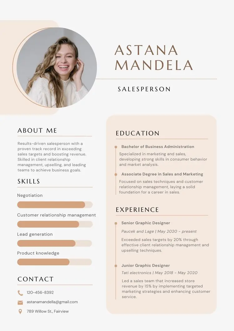 canva cv