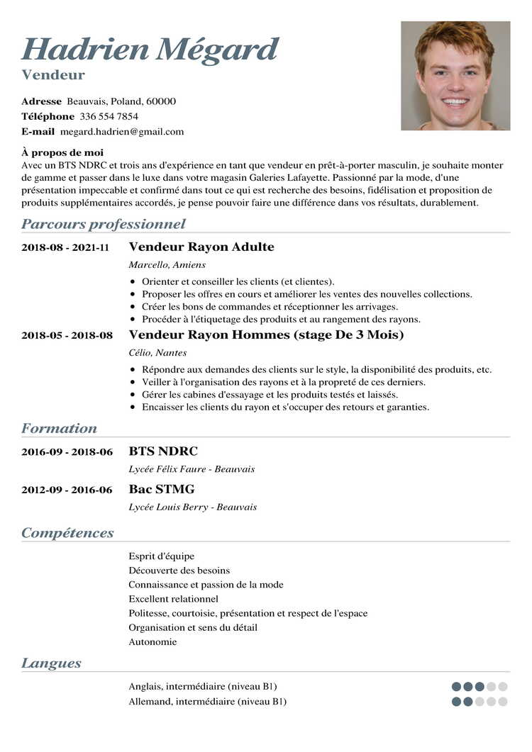 28 Exemples De CV PDF. Comment Mettre Un CV En PDF?