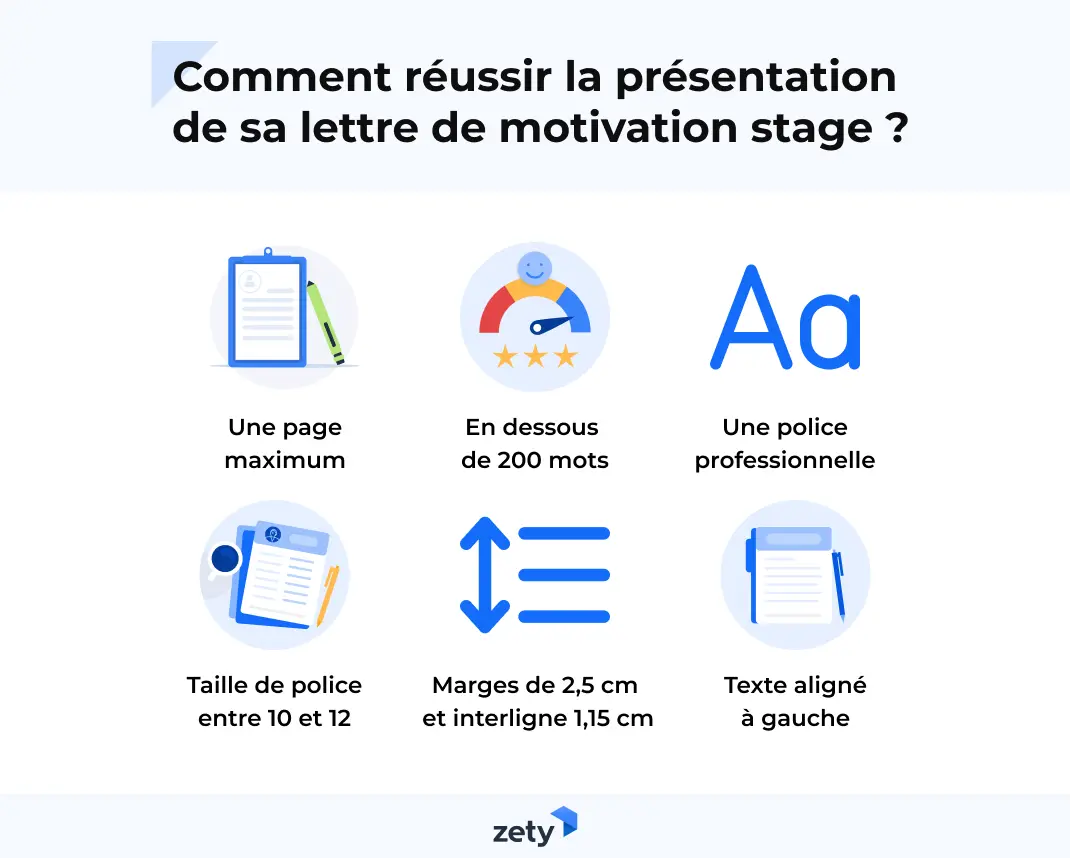 Comment réussir la présentation de sa lettre de motivation stage ?