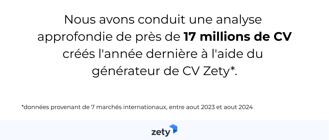 analyse de 17 millions de cv créés sur zety