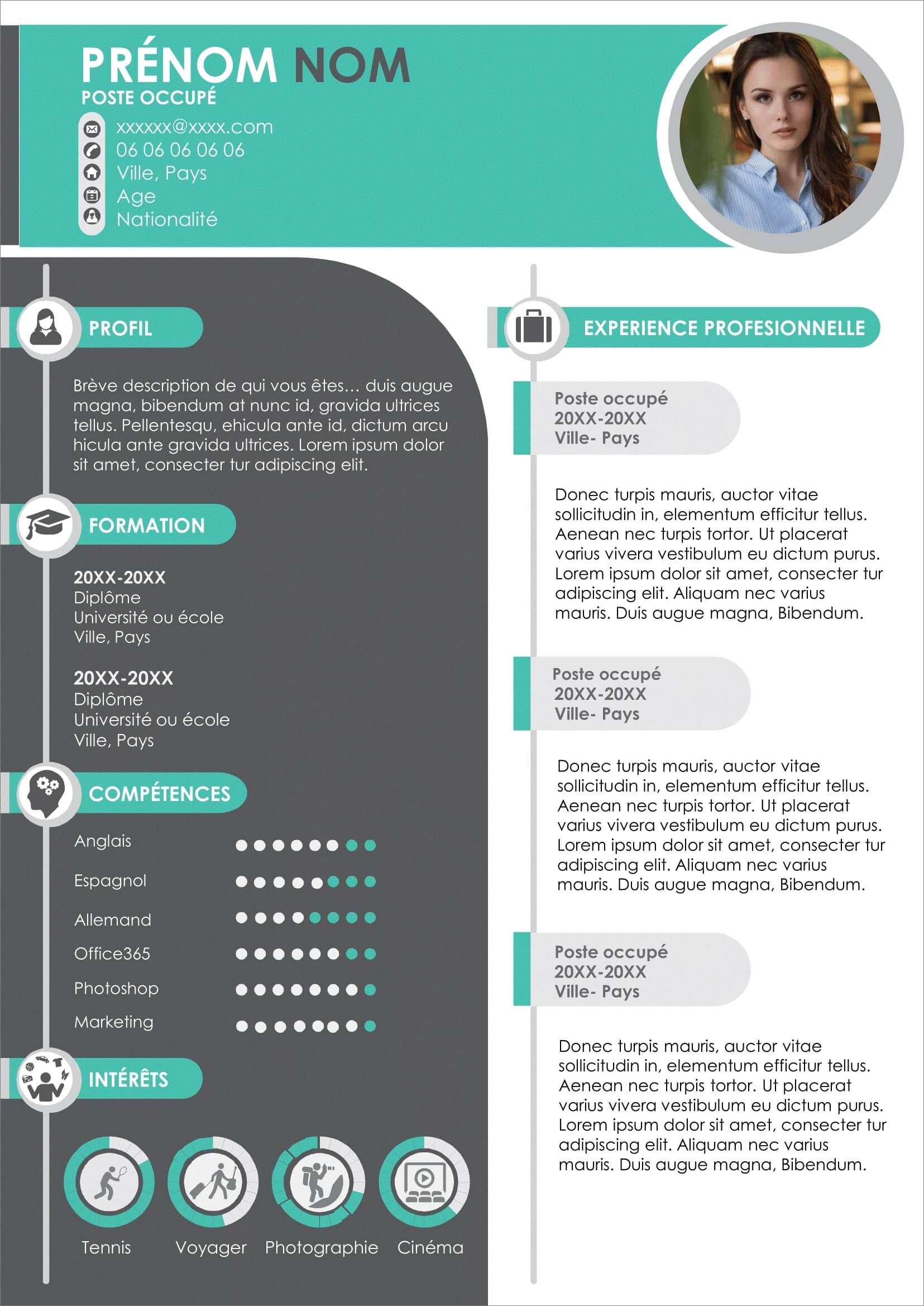 Design Cv Powerpoint Exemple De Cv En Powerpoint UMMLR Design Cv Powerpoint Exemple De Cv En Powerpoint UMMLR