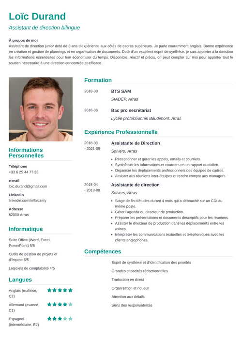 Titre CV 20+ exemples d
